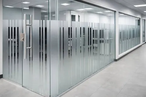 Frosted glass film for office partitions