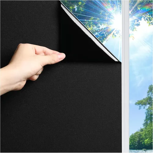 Black film for window glass